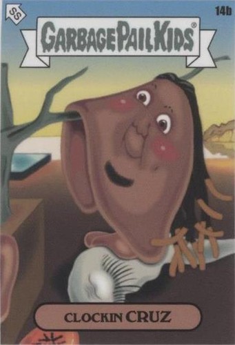 2022 Topps MLB x Garbage Pail Kids: Series 1 Keith Shore - Oneil Cruz #14B