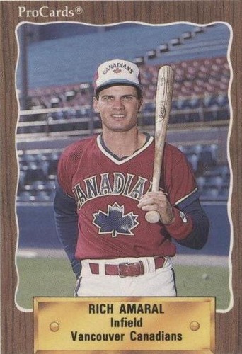 1990 ProCards Minor League - Rich Amaral #493