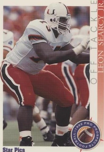 1992 Star Pics Leon Searcy #68