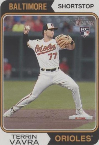 2023 Topps Heritage - Terrin Vavra #148