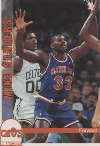 1992-93 NBA Hoops - Mike Sanders #368