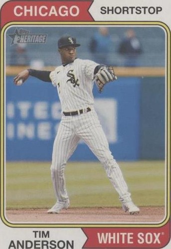 2023 Topps Heritage - Tim Anderson #379