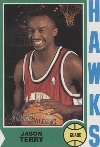 2001-02 Topps Heritage - Jason Terry #102