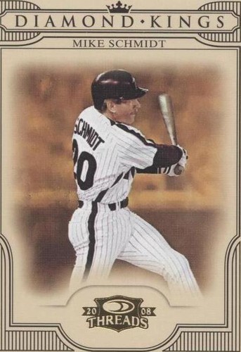 2008 Donruss Threads - Mike Schmidt #DK-44