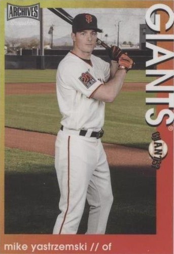 2022 Topps Archives Snapshots - Mike Yastrzemski #28