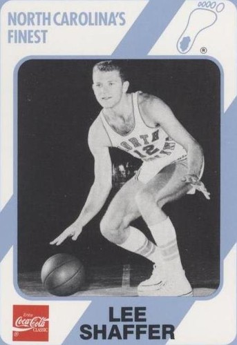 1989-90 Collegiate Collection/Coca-Cola North Carolina's Finest - Lee Shaffer #137