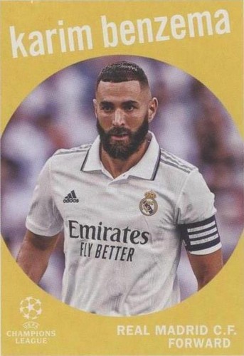 2022-23 Topps UEFA Club Competitions Karim Benzema #59-18