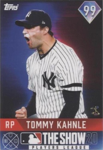 2020 Topps The Show 20 Players League - Tommy Kahnle #29