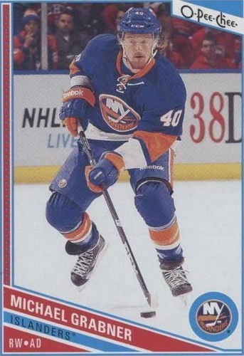 2013-14 O-Pee-Chee - Michael Grabner #18