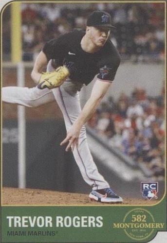 2022 Topps 582 Montgomery Club Set 1 - Trevor Rogers #4