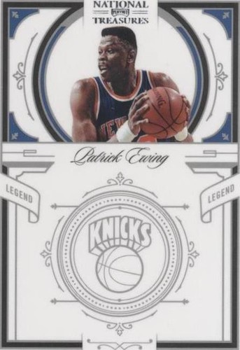 NBAカード　panini Patrick Ewing 1of1 1of1 Panini Patrick Ewing 09-10 national treasures NBA Card