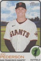 2022 Topps Heritage High Number - Joc Pederson #646