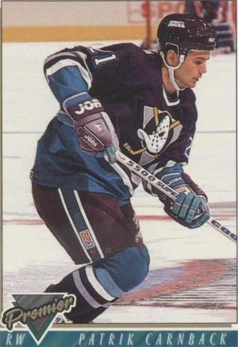 1993-94 Topps Premier - Patrik Carnback #379