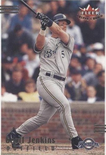 2002 Fleer Triple Crown - Geoff Jenkins #5
