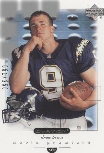 2001 Upper Deck Ovation Drew Brees #137