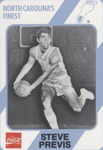 1989-90 Collegiate Collection/Coca-Cola North Carolina's Finest - Stephen Previs #109