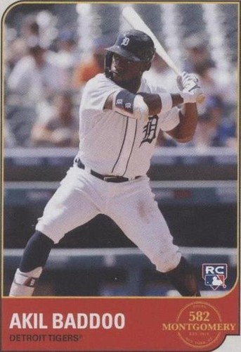 2022 Topps 582 Montgomery Club Set 1 - Akil Baddoo #16
