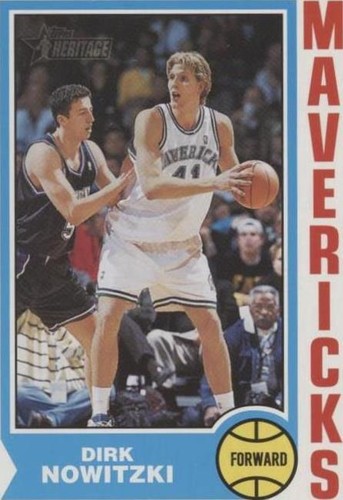 2001-02 Topps Heritage - Dirk Nowitzki #16