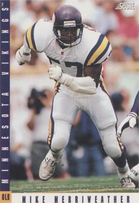 1993 Score Mike Merriweather #303