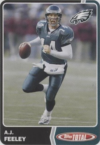 2003 Topps Total A.J. Feeley #88