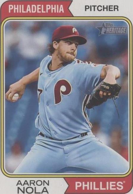 2023 Topps Heritage - Aaron Nola #300