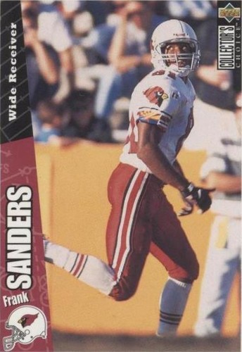 1996 Upper Deck Collector's Choice Frank Sanders #258