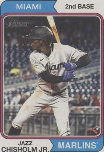 2023 Topps Heritage - Jazz Chisholm #14