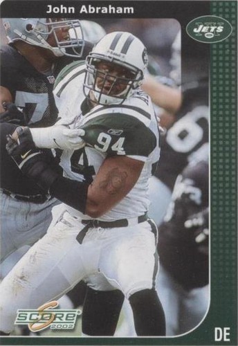 2002 Score John Abraham #160