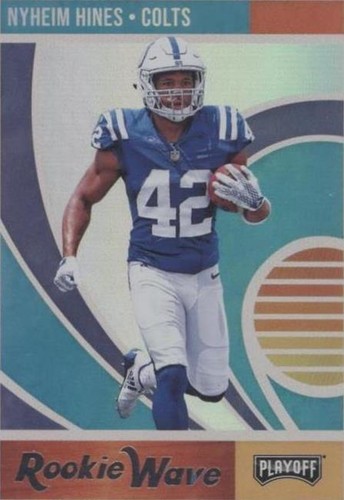 2018 Panini Playoff Nyheim Hines #13