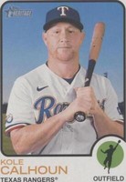 2022 Topps Heritage High Number - Kole Calhoun #602