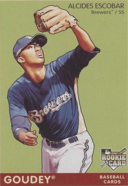 2009 Upper Deck Goudey - Alcides Escobar #105