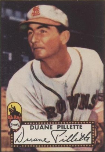 1983 Topps 1952 Reprint Series - Duane Pillette #82