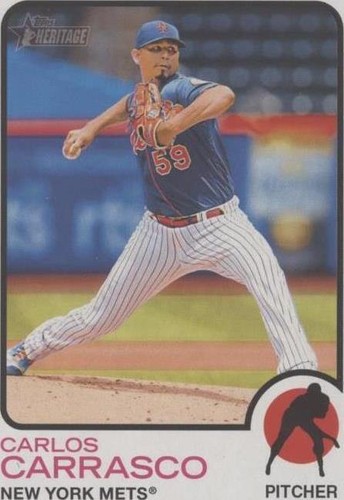 2022 Topps Heritage High Number - Carlos Carrasco #685