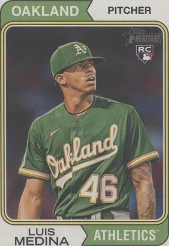 2023 Topps Heritage High Number - Luis Medina #649