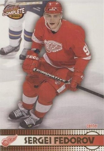 2002-03 Pacific Complete - Sergei Fedorov #104