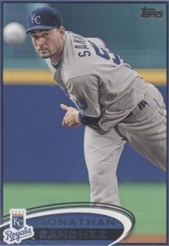 2012 Topps - Jonathan Sanchez #404