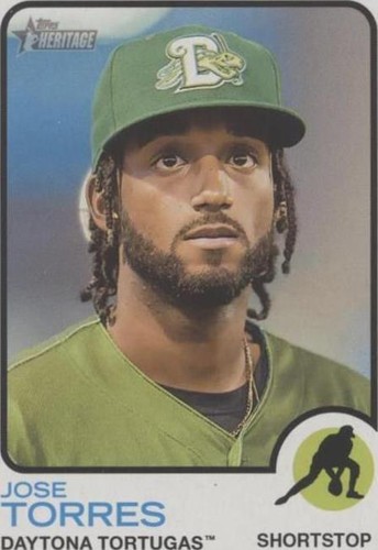 2022 Topps Heritage Minor League Edition - Jose Torres #51