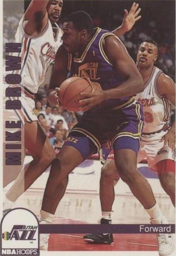 1992-93 NBA Hoops - Mike Brown #222