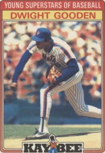 1986 Topps Kay Bee Toys Young Superstars of Baseball - Dwight Gooden #15