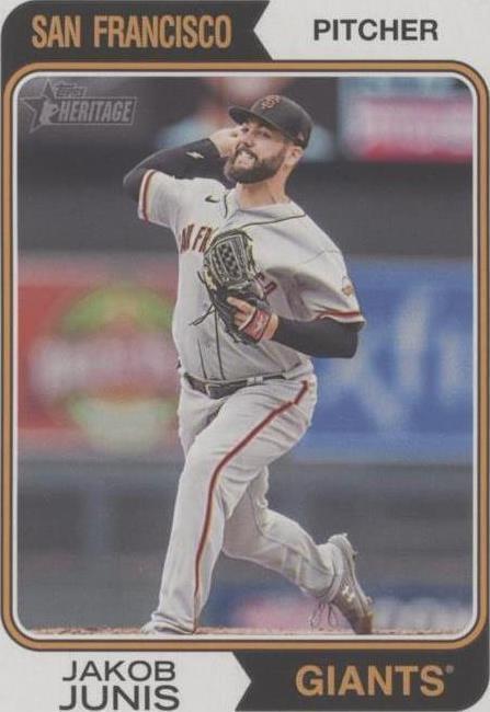 2023 Topps Heritage - Jake Junis #268