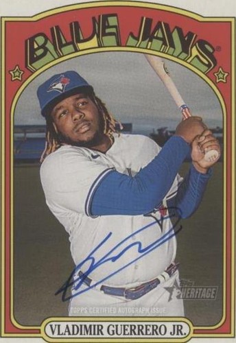 2021 Topps Heritage - Vladimir Guerrero Jr. #ROA-VG