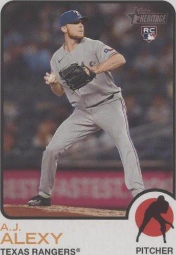 2022 Topps Heritage High Number - A.J. Alexy #525