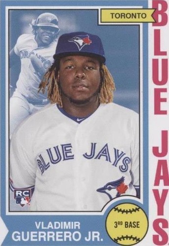 VLADIMIR GUERRERO JR. 2019 TOPPS THROWBACK THURSDAY #TBT #92