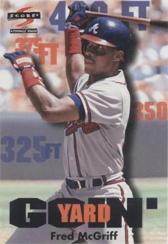 1997 Score - Fred McGriff #512