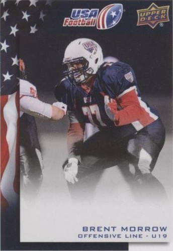 2014 Upper Deck USA Football Brent Morrow #41
