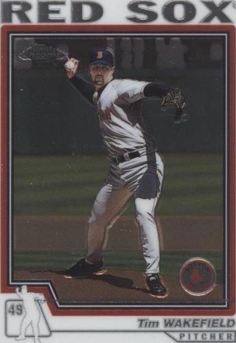 2004 Topps Chrome - Tim Wakefield #5