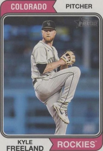 2023 Topps Heritage - Kyle Freeland #407