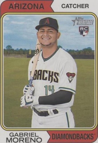 2023 Topps Heritage - Gabriel Moreno #355