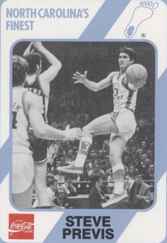 1989-90 Collegiate Collection/Coca-Cola North Carolina's Finest - Stephen Previs #108