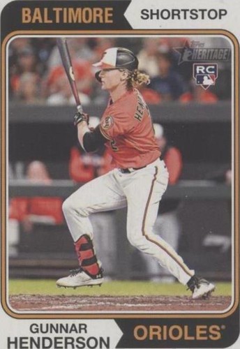2023 Topps Museum Collection GUNNAR HENDERSON RC Dual Patch